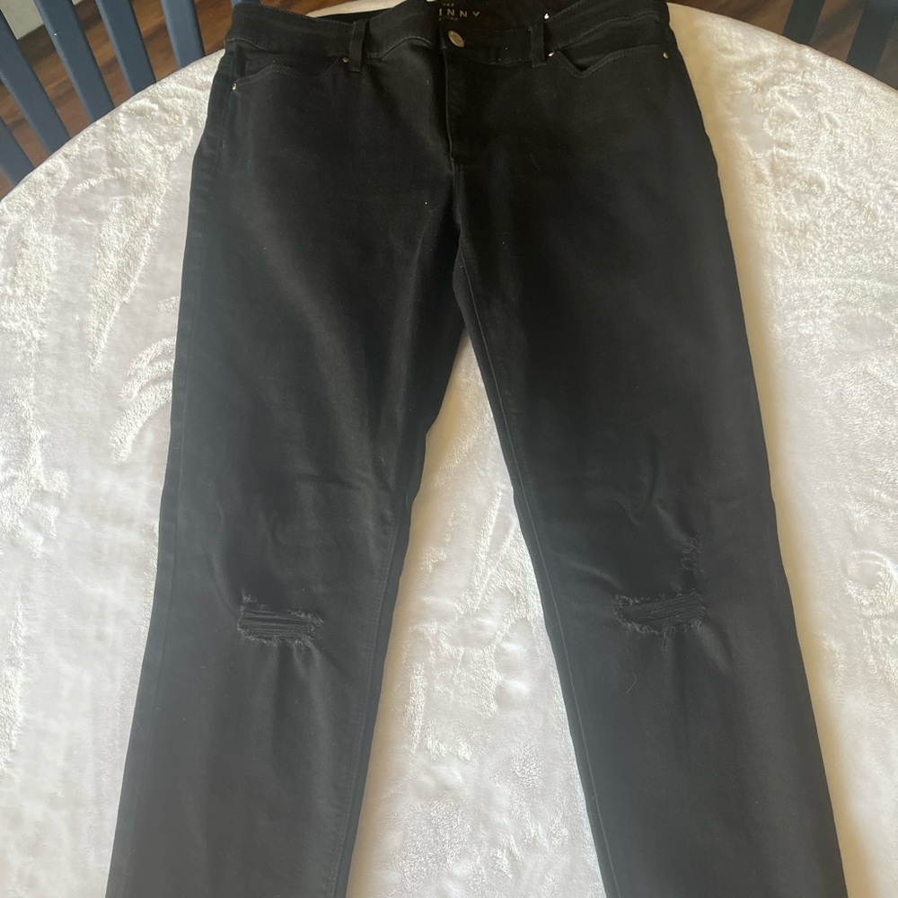 White House Black Market Black Skinny Jeans